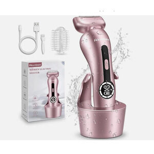 Akunbem Electric Razor Women Legs Bikini Trimmer Shaver Pink Brand New